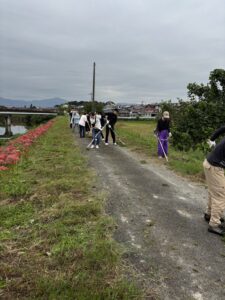 １０月４日（日）　三重地区ふるさと散歩道除草作業